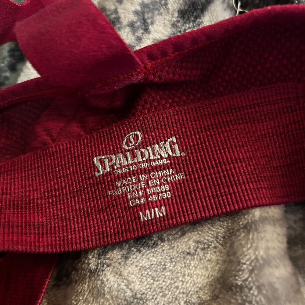 Spalding Pink Heathered Sports Bra M/M - Picture 4 of 7